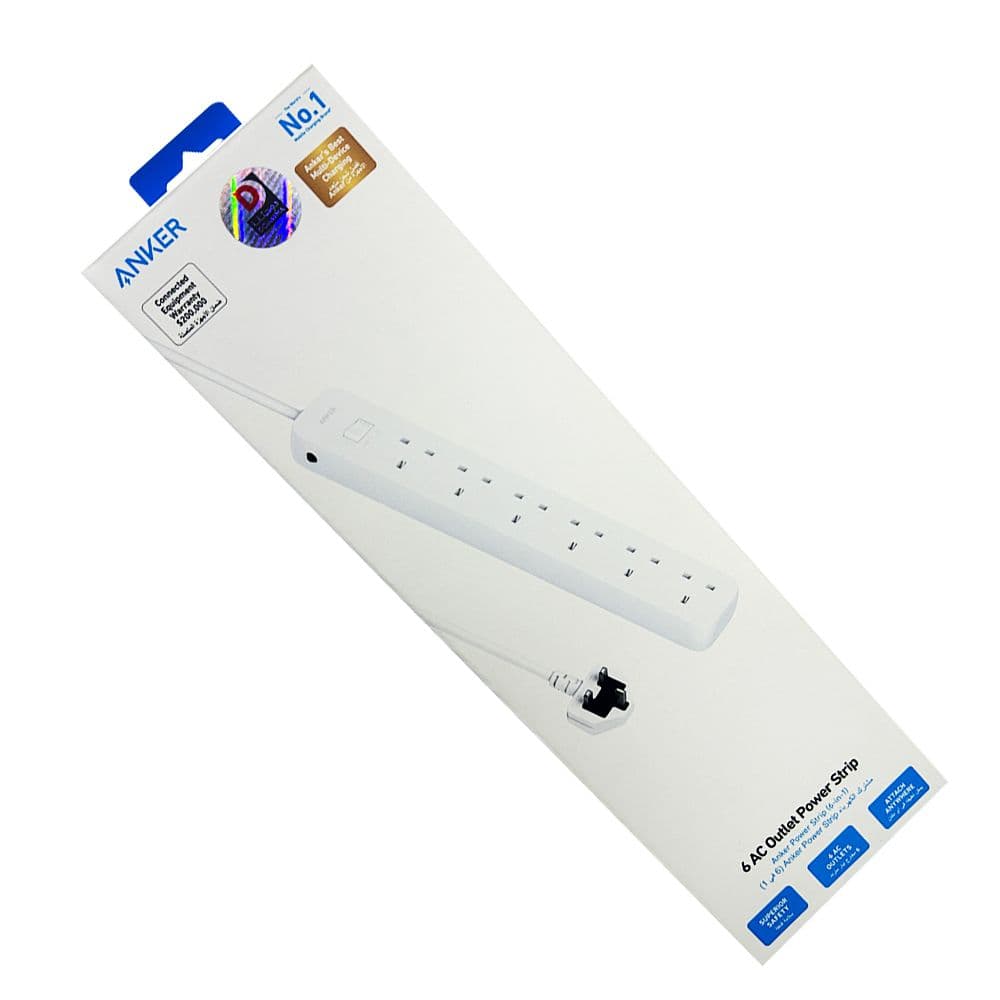 Anker 6 Ac Outlet Power Strip