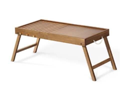 Naturehike Igt Slide Rail Table - Bamboo Smoke Brown