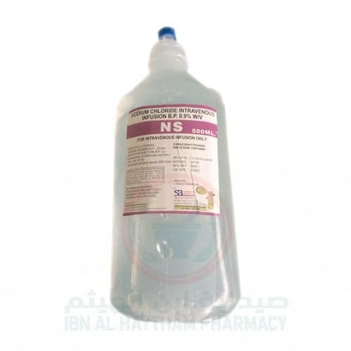 Normal Saline (0.9% Sodium Chloride) 500Ml