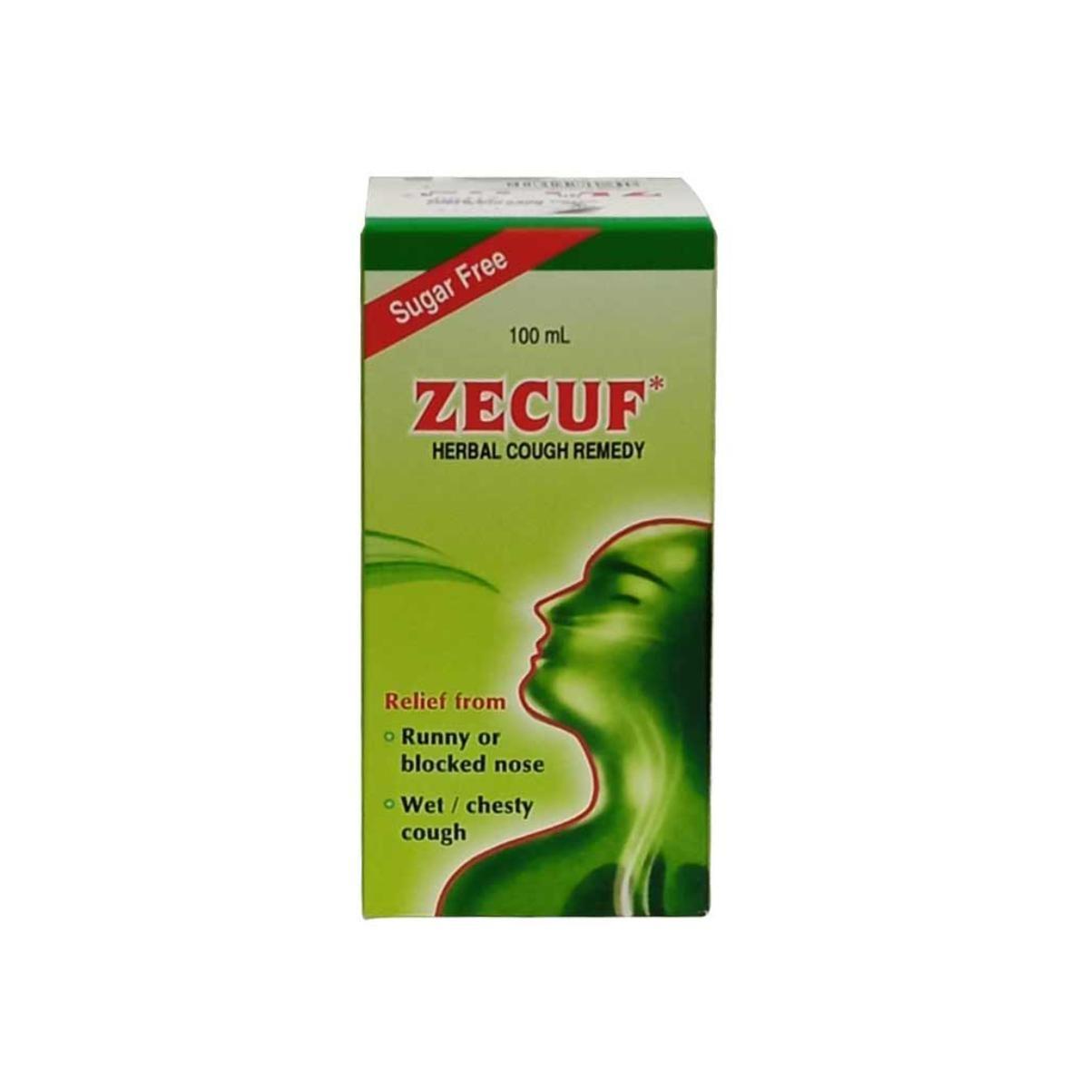 Zecuf Sugar Free Herbal Cough Syrup 100ml