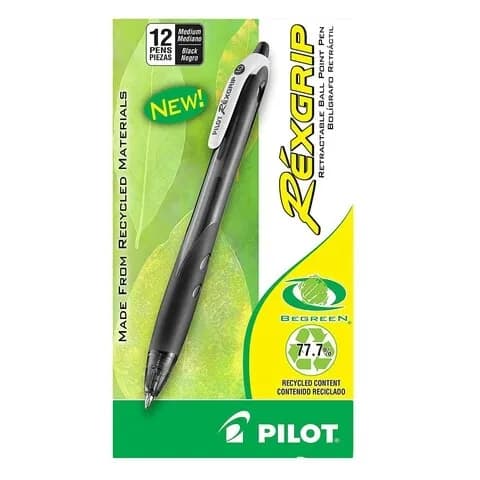 Pilot Rexgrip Ball Pen Bprg10S1 1Piece