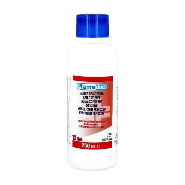 Pharmadoct Hydrogen Peroxide 3.6% 12Vol. 250Ml