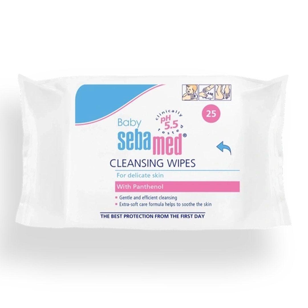 Sebamed Baby Cleansing Wipes W / Panthenol 25 Pcs