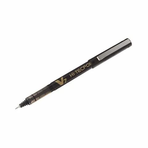 Pilot Bx V7 B Hitecpoint Rolling Ballpoint Pen Black