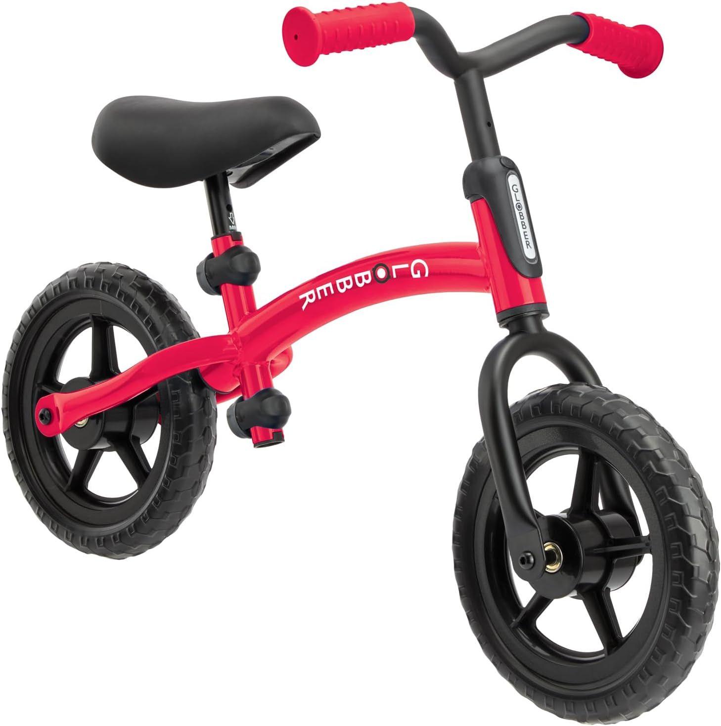 Globber Go Bike Balance Bike Red (8.5 In Wheel)