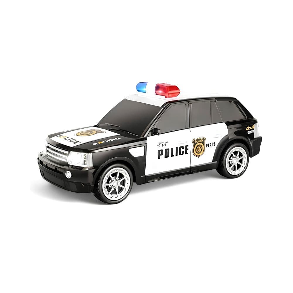 R/C Rr Police Car Nekto Is5287 Black