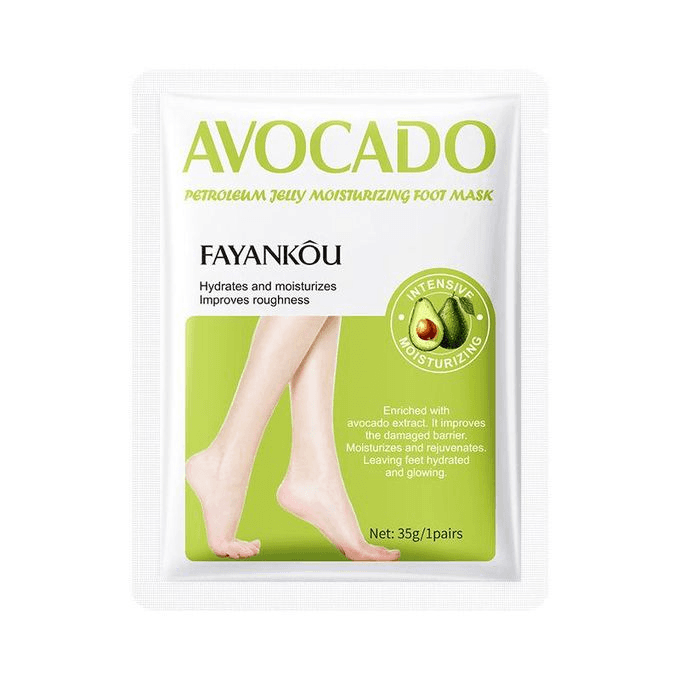 Avocado Petroleum Jelly Moisturizing Foot Mask