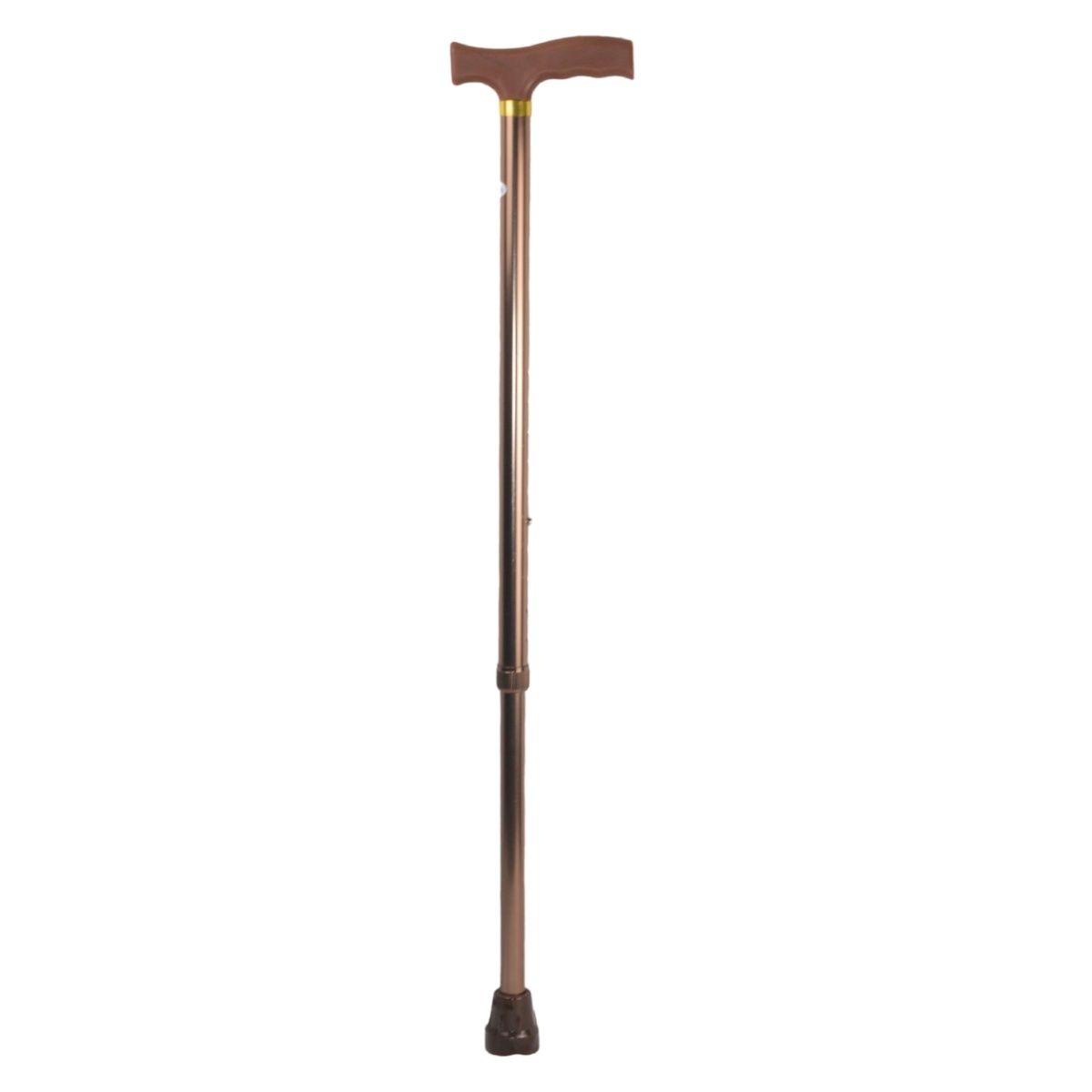 Naxuji Alumunium Walking Stick Std.-Brown