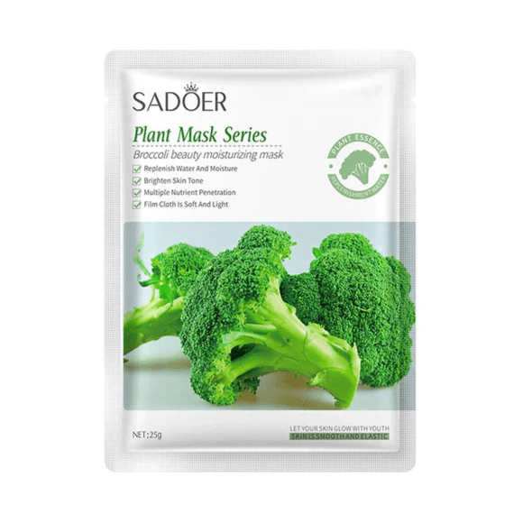 Broccoli Beauty Moisturizing Face Sheet Mask