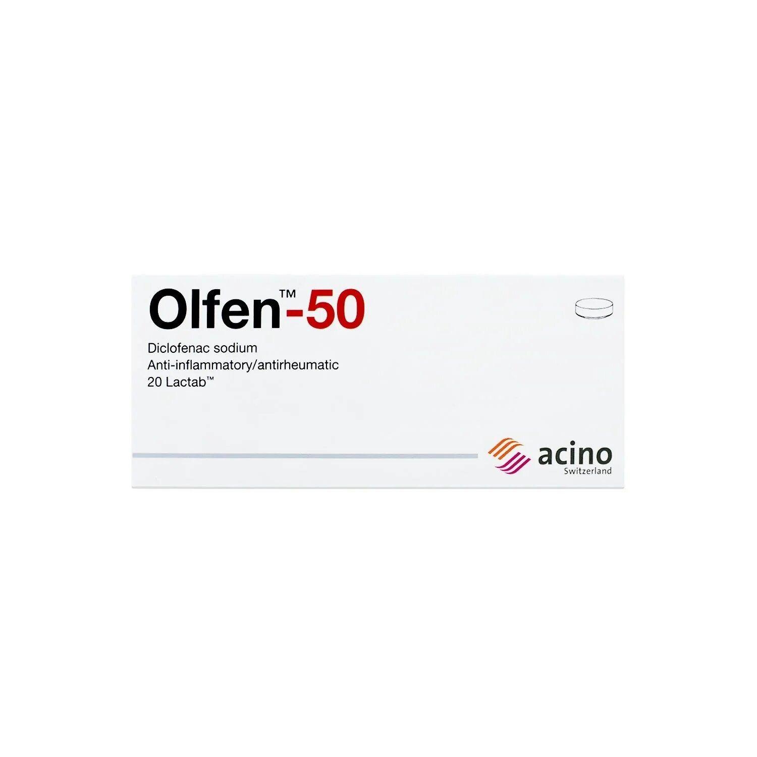 Olfen 50Mg Tab 20'S