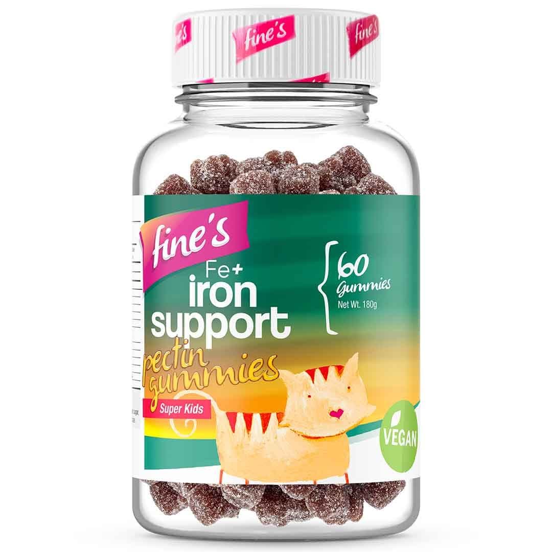 Fine'S Fe+ Iron Support Kids Gummies 60PC