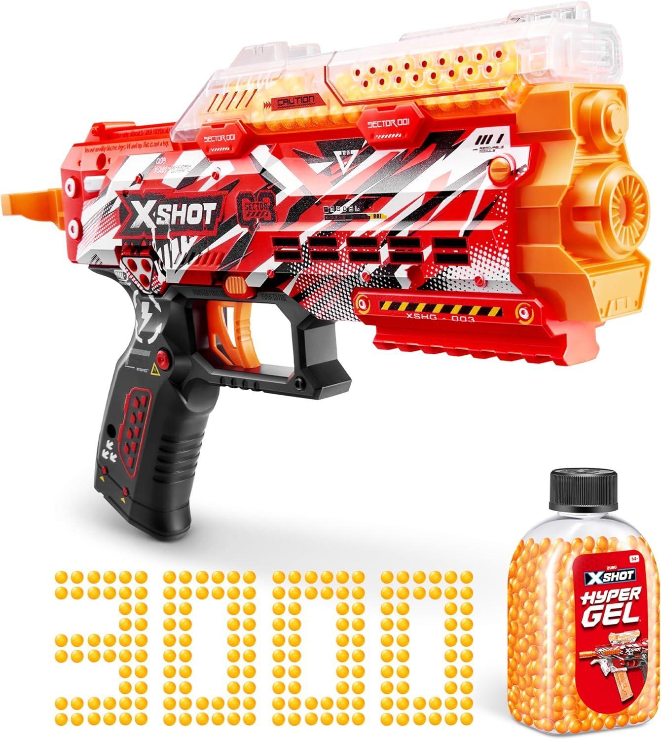 Zuru Xshot Hyper Gel Stinger Blaster With Hyper Gel Pellets