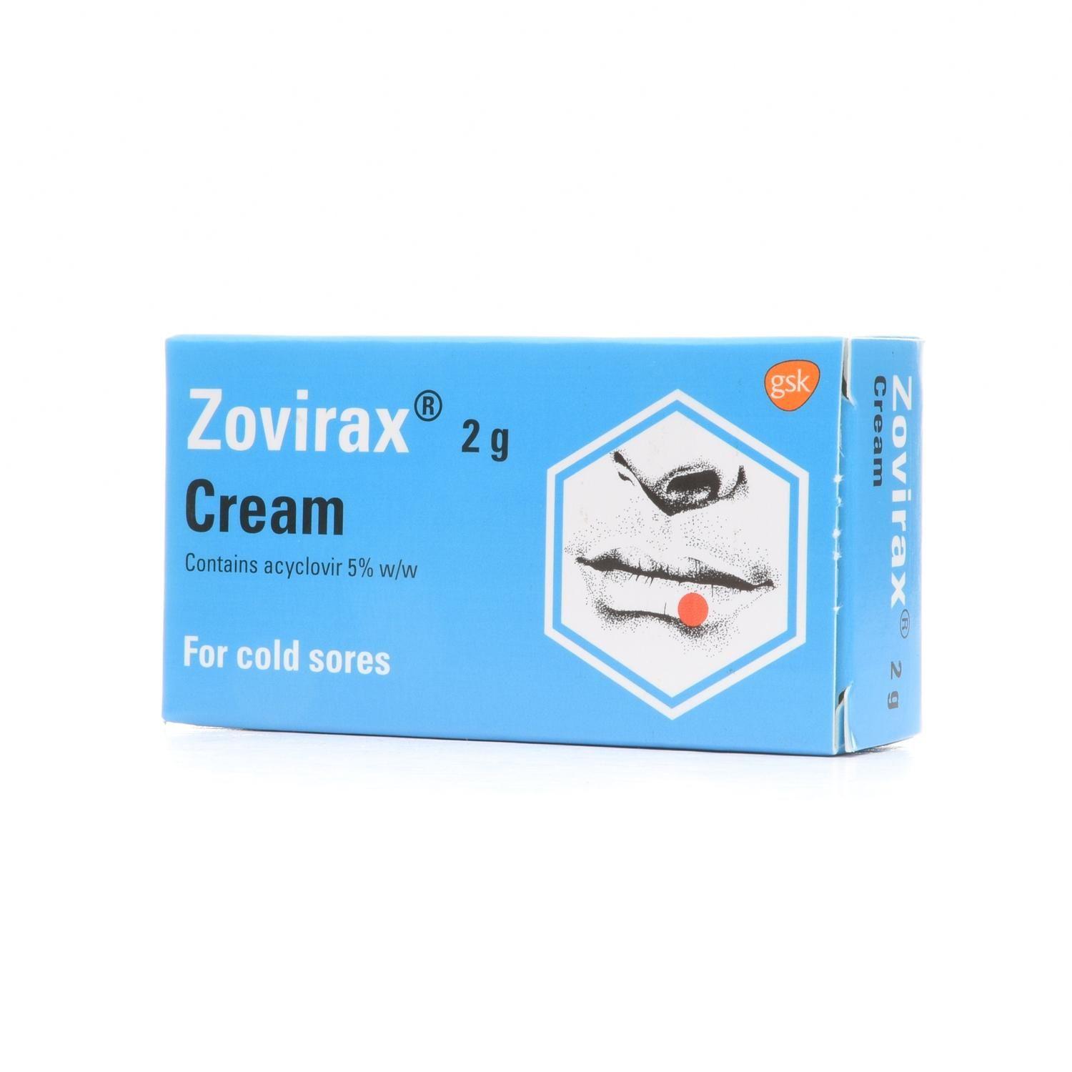 Zovirax Cream 2G Tube