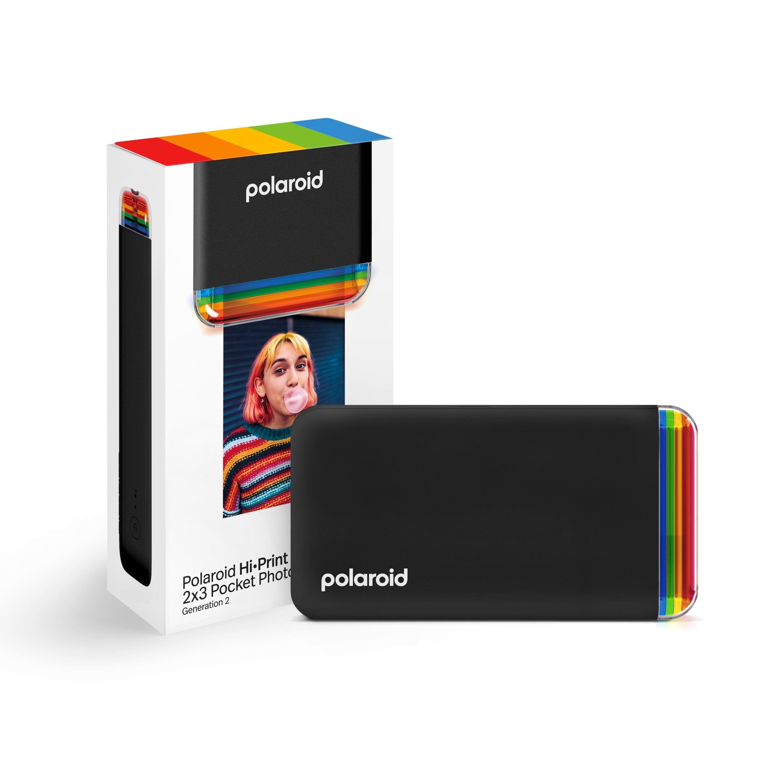 Polaroid Everything Box Hi·Print 2X3 Gen 2 - Black 2 X Hiprint Paper Cartridge - 20 Sheets