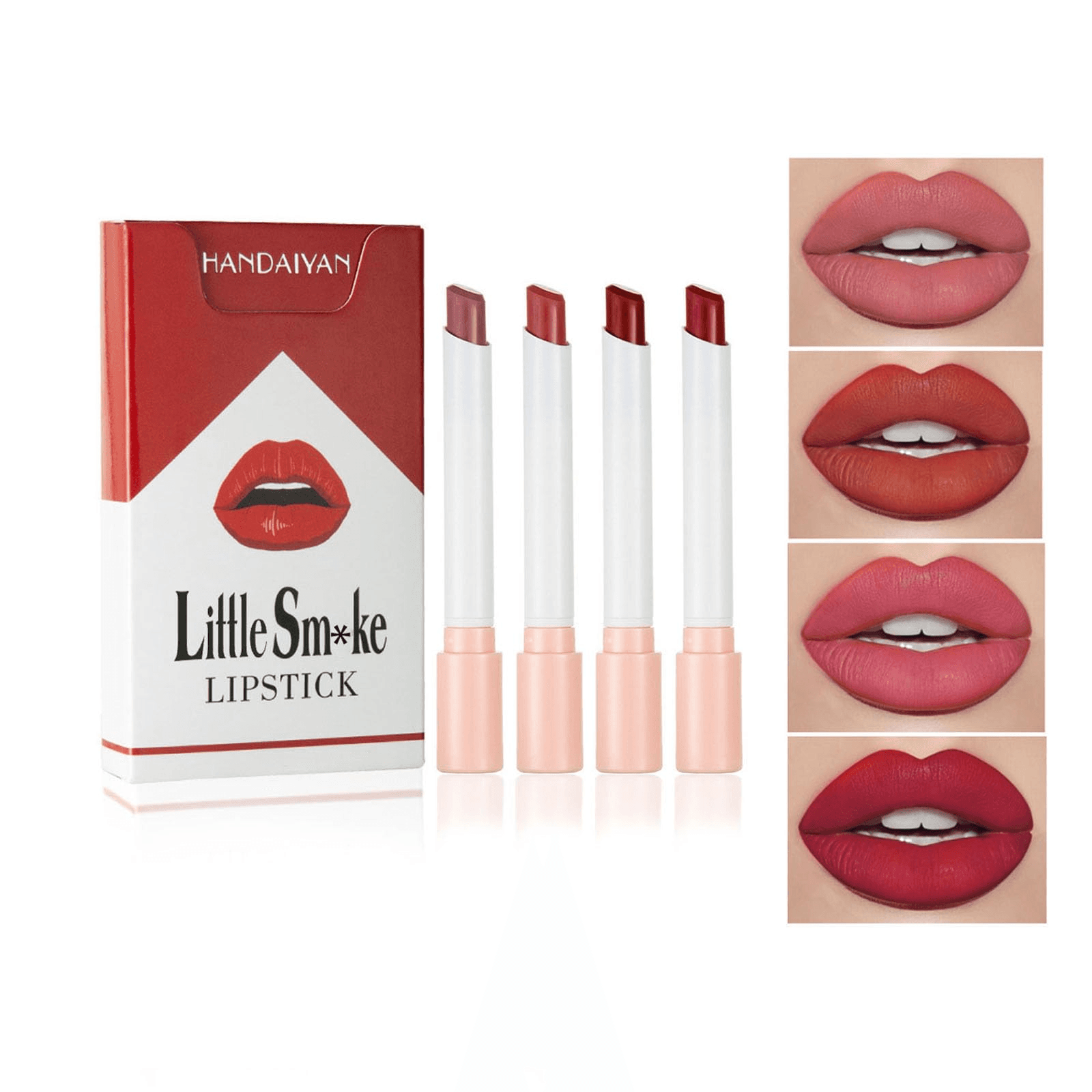 Matte Lipstick Set 4 Colors Waterproof