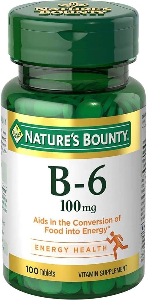 Nature S Bounty Vit B 6 100 Mg Tab 100 S