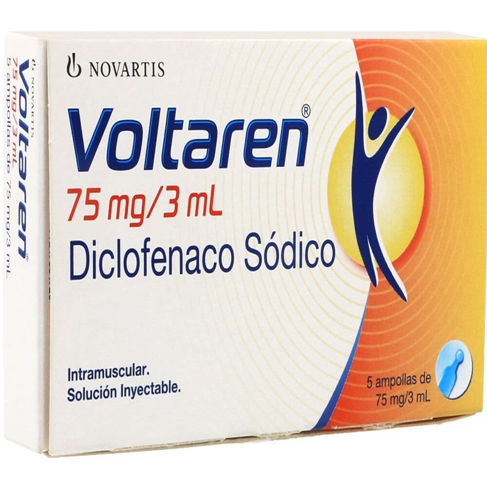 Voltaren 75 Mg 5 Ampoules