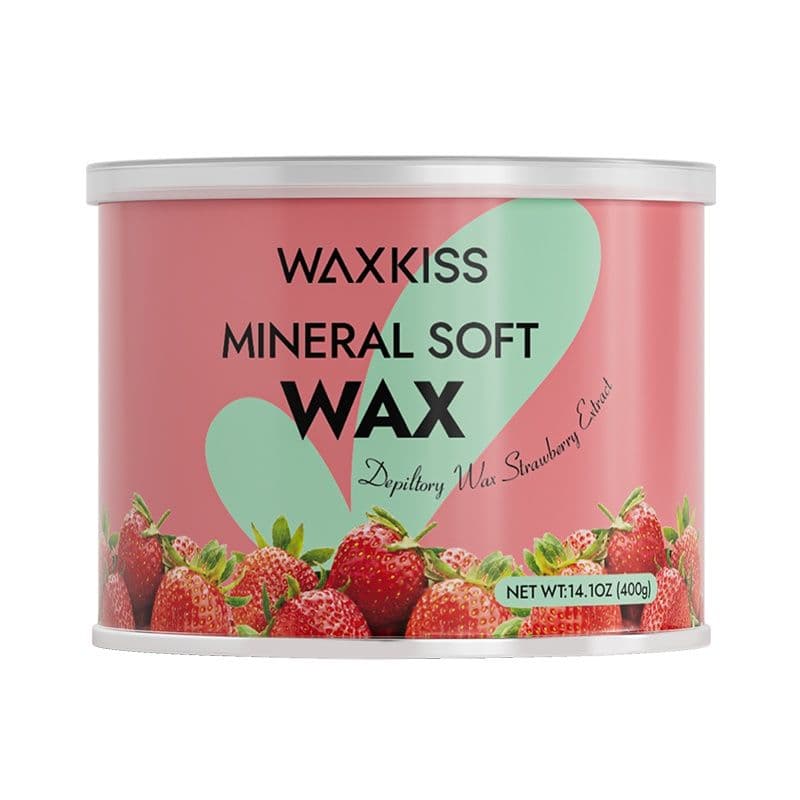 Soft Wax 400G- Transparent Pink Strawberry