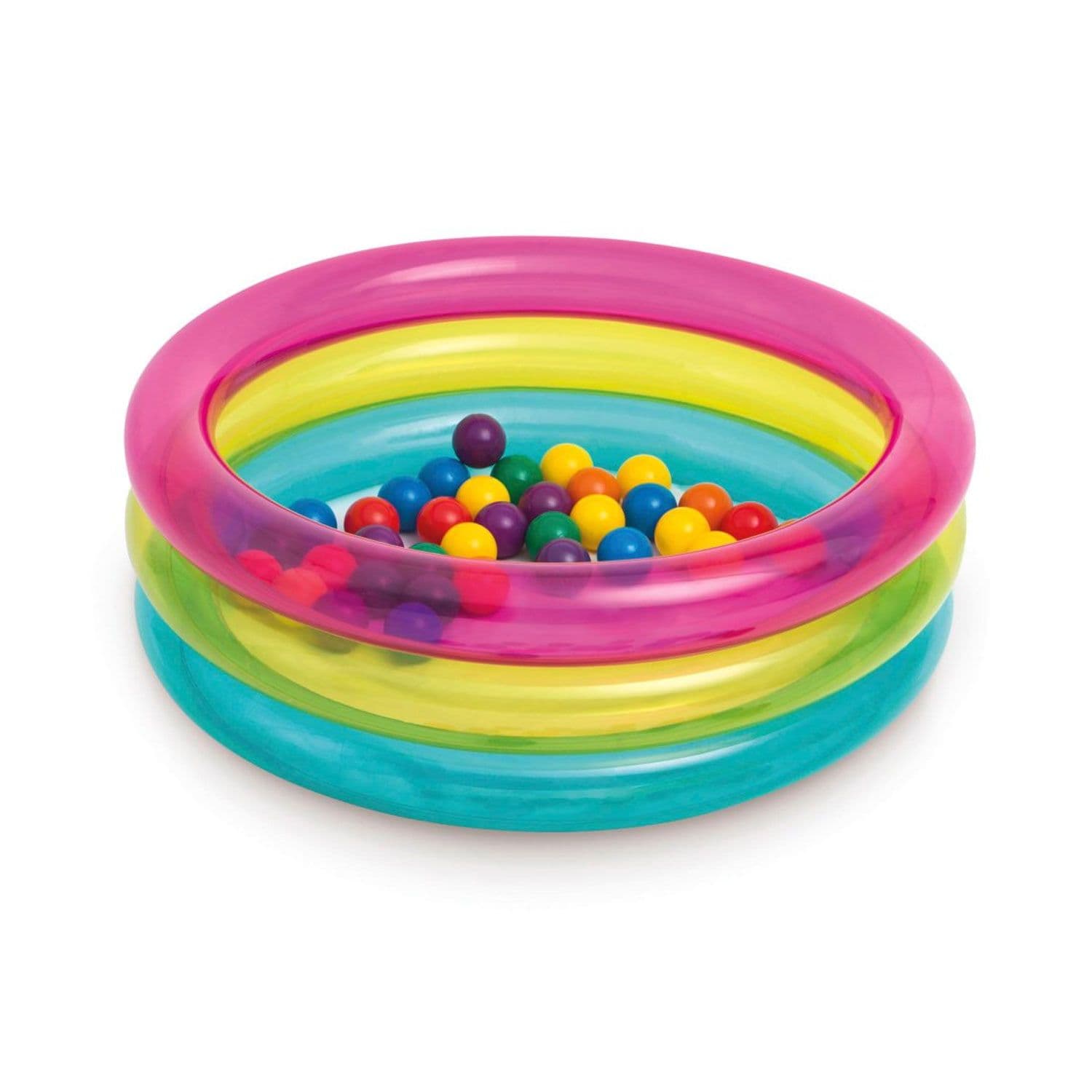 Intex Babyball Classic 3-Ring Ball Pit – Fun & Safe Playtime 48674Np