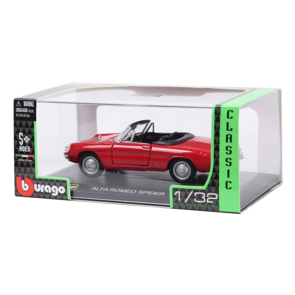 Bburago 1:32 Collezione - ألفا روميو سبايدر (1966) المجموعة الكلاسيكية السابقة
