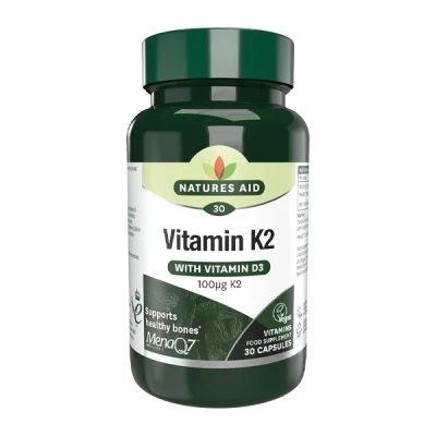 Nature'S Aid Vitamin K2 Menaq7 Tab 30'S