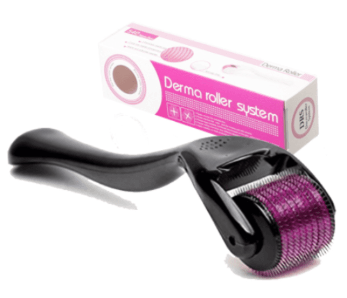 Fs Beauty Drs540 Professional Titanium Micro Needle Derma Roller 1.5Mm- Black And Pink - Slr