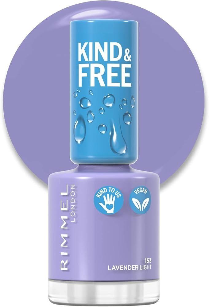 Rimmel London Kind & Free Clean Nail Polish 153 Lavender Light 8 Ml