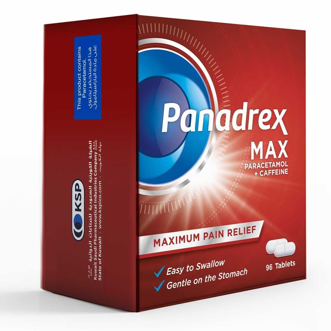 Panadrex 500 Mg Max  Tab  96`S 