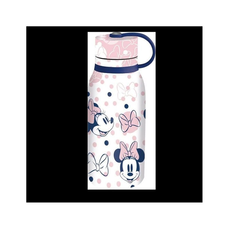 Stor Kiddy Insulated Stainless Steel Bottle Minnie Mouse Awesome Faces 330Ml
