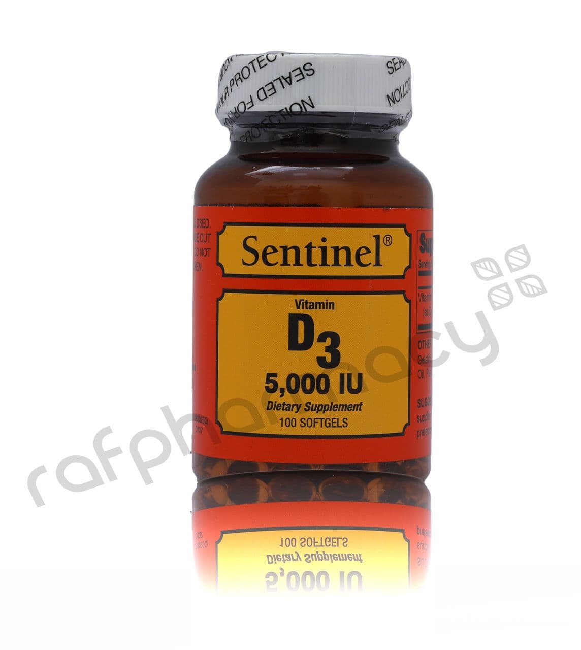 Sentinel Vit.D3 5000 Iu Cap 1X100'S