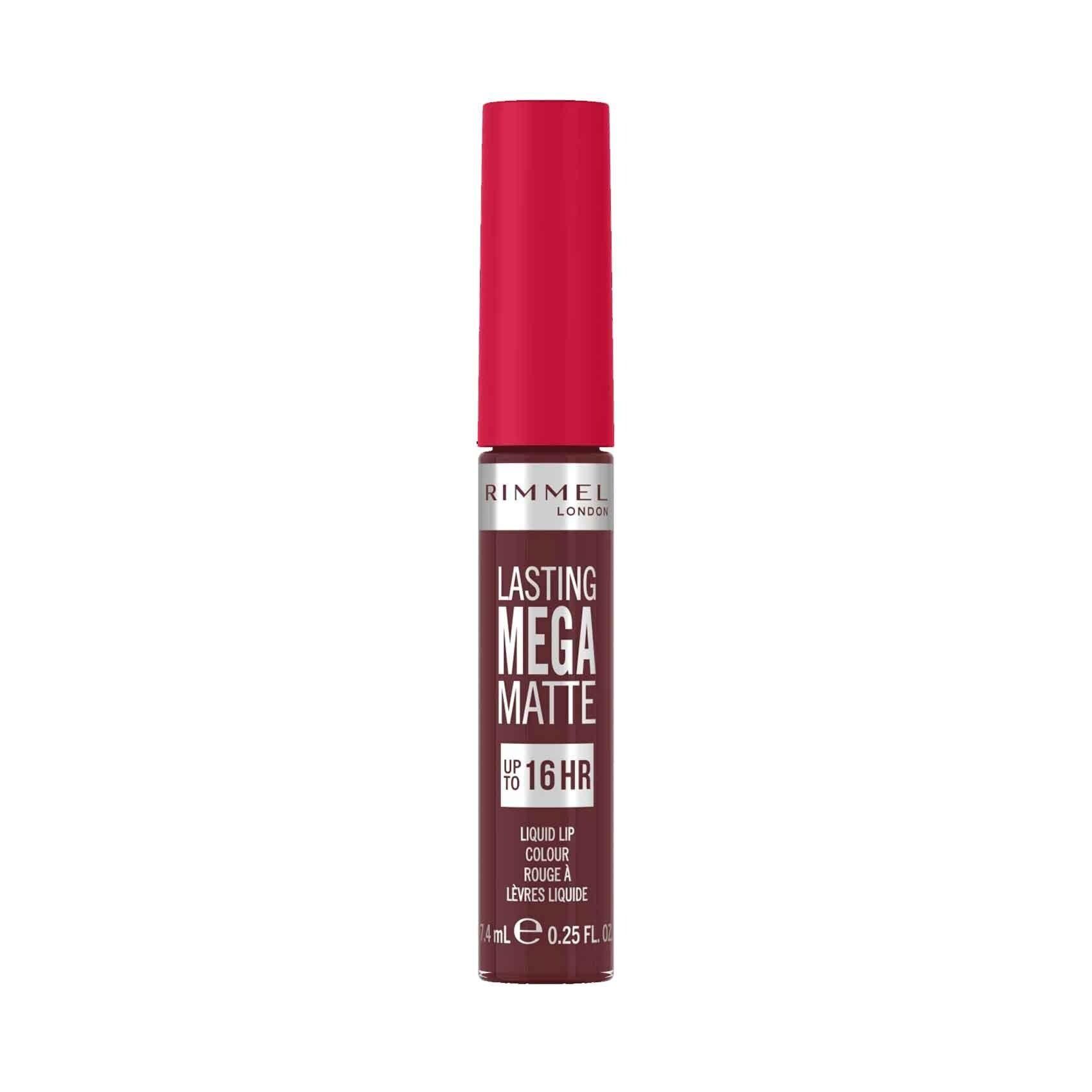 Rimmel London Lasting Mega Matte Liquid Lipstick 810 Plum This Show 7.4 Ml