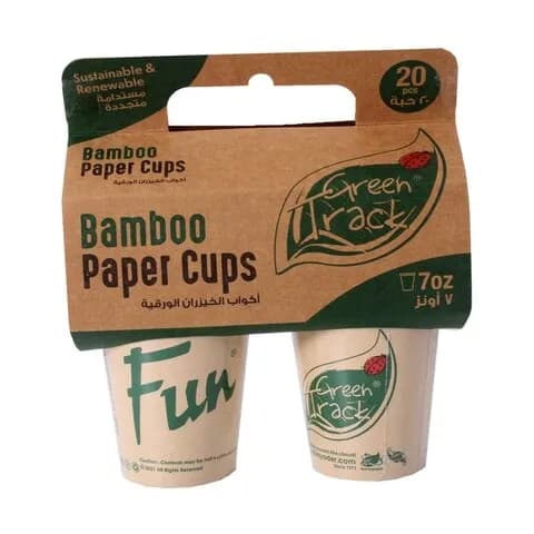 Fun Paper Cup 7 Oz 20 Pieces