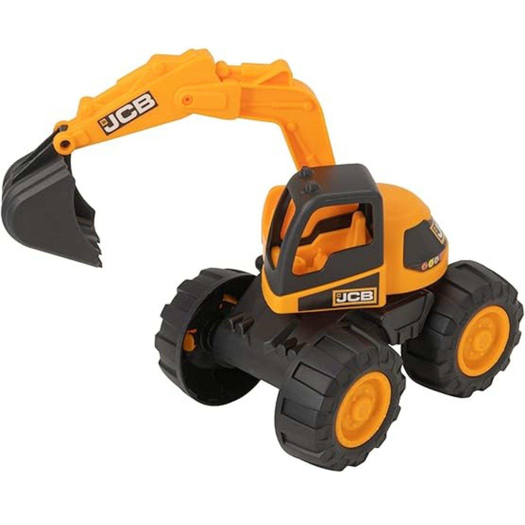 Teamsterz Jcb Excavator Toy Vehicle 17.78 Cm