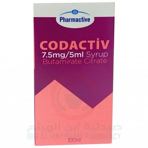 Codactiv 7.5Mg/5Ml Syrup 100Ml