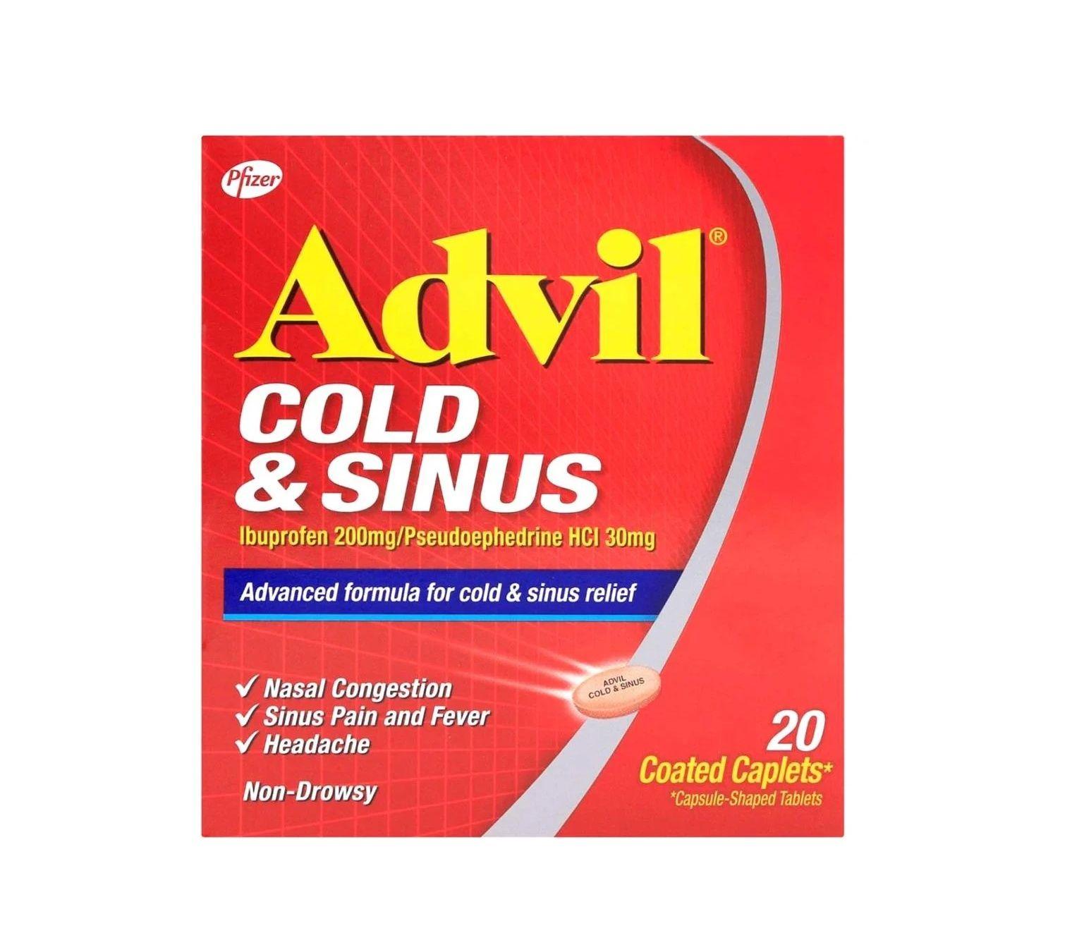 Advil Cold And Sinus 20'S 00Qq