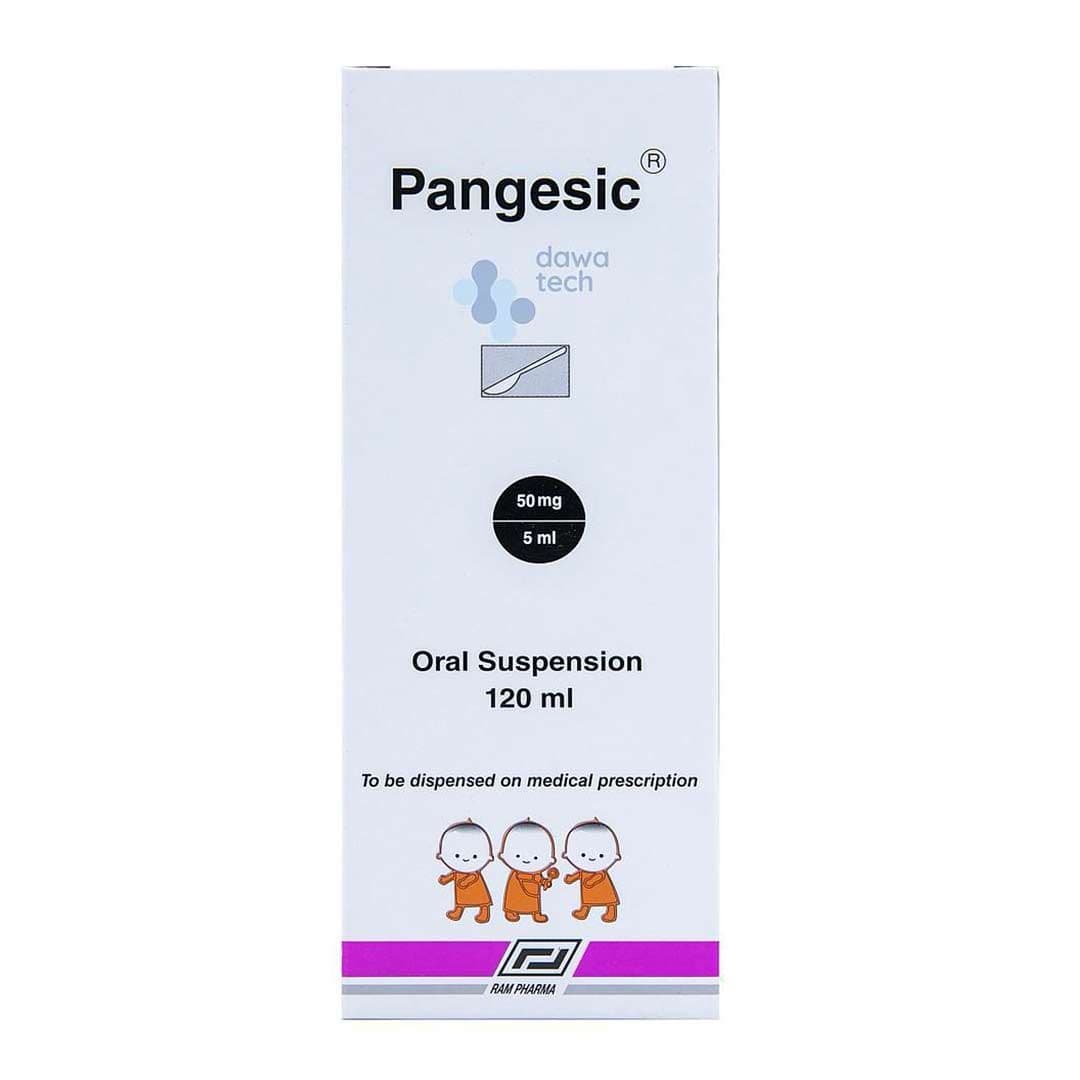 Pangesic 50Mg Suspension 120Ml 