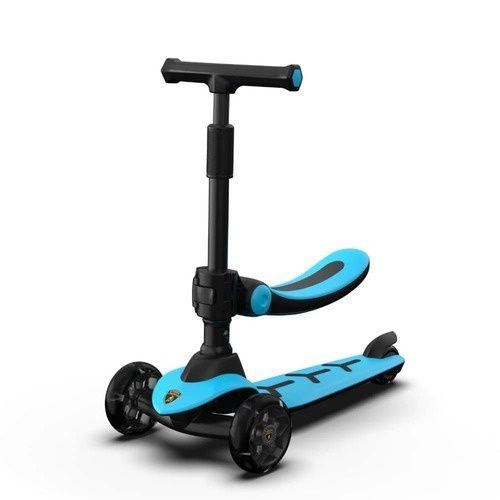 Lamborghini Scooter With Seat - Blue