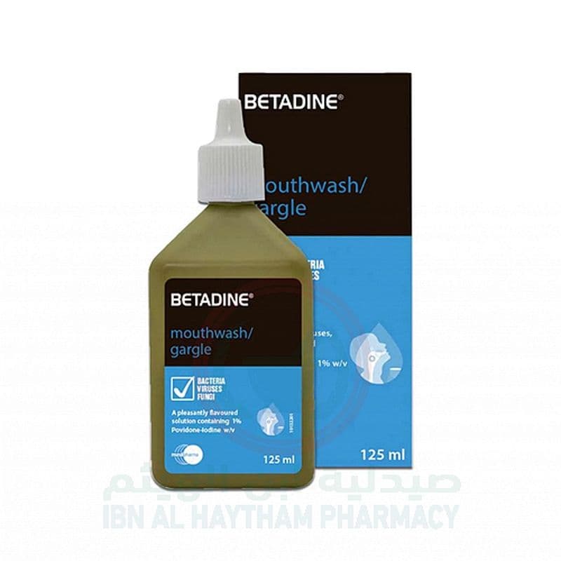 Betadine Gargle & Mouth Wash 125Ml