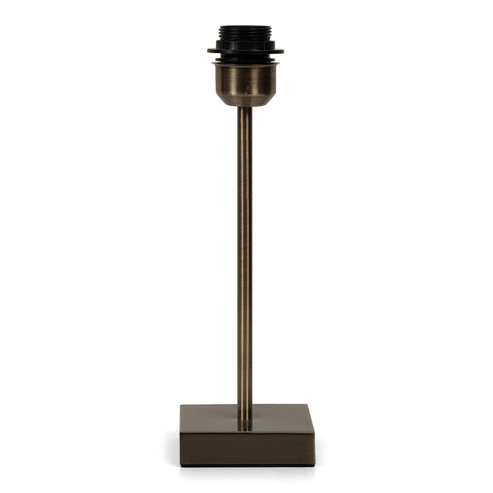 Pein Table Lamp Base, Dark Brass