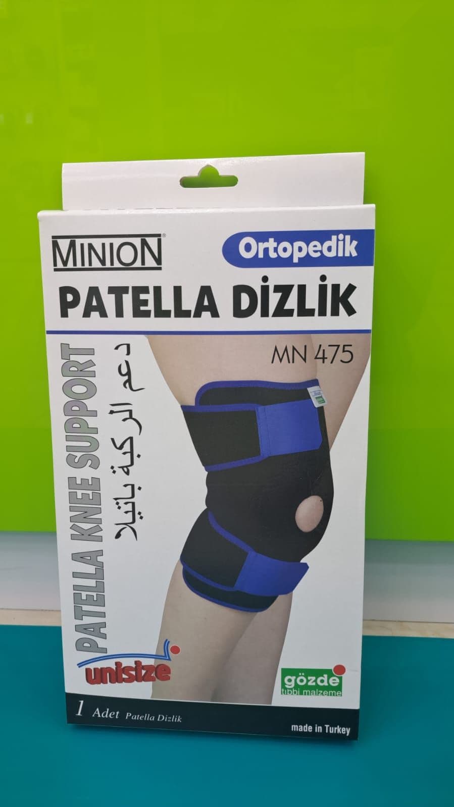 Minion Knee Patella Knee Support unisize