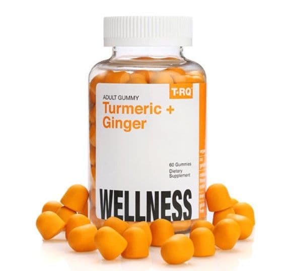 T-RQ Turmeric + Ginger Adult Gummies 60's