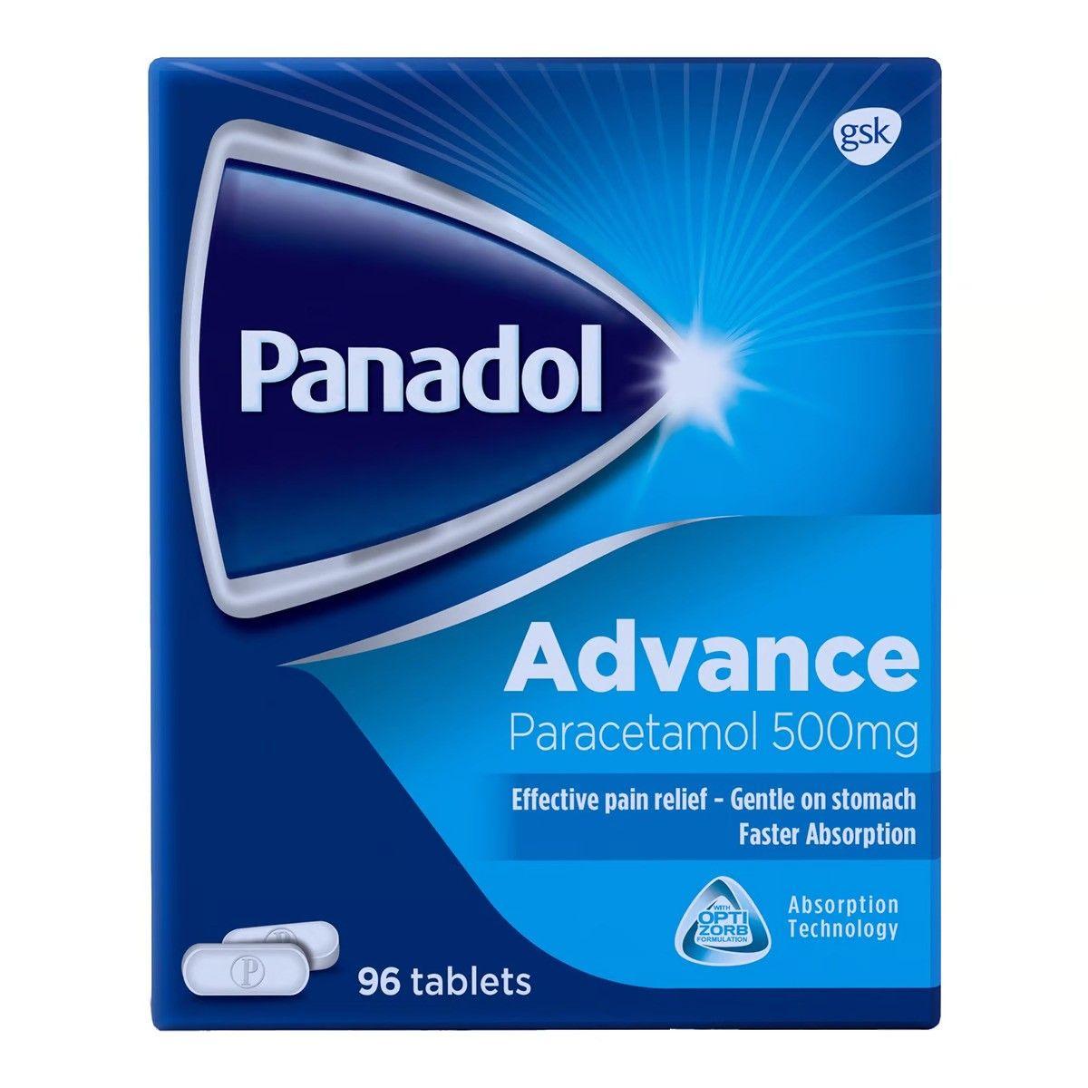 Panadol Advance Tablets, 96 Tablets