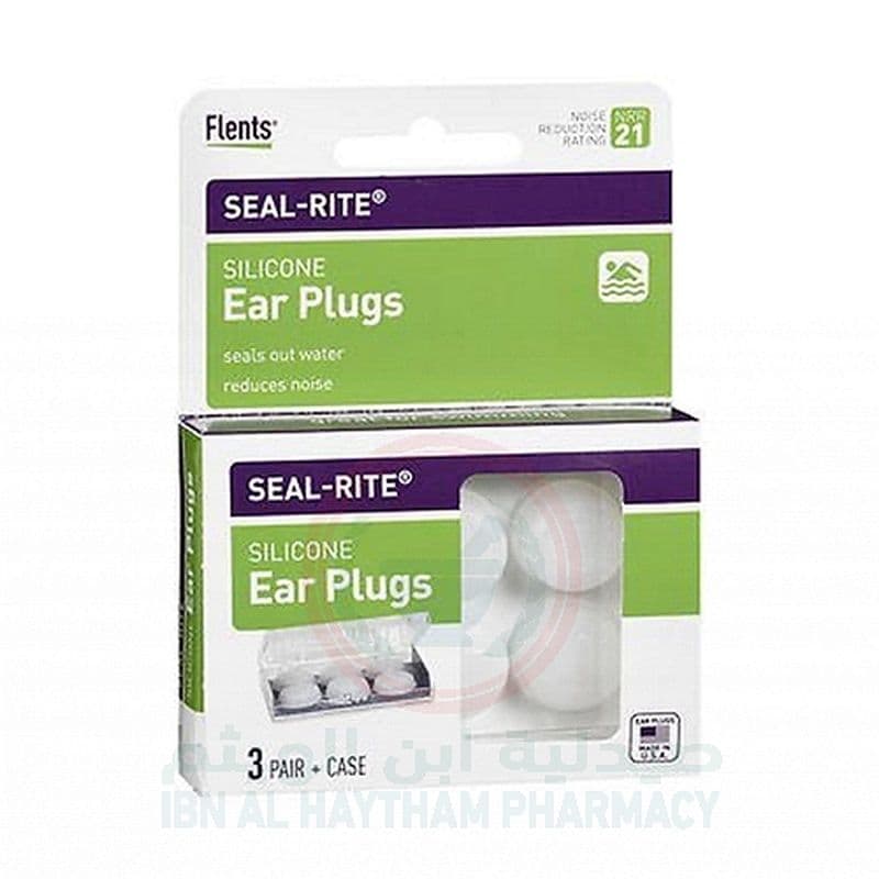 Flents Ear Plugs Silicone 3 Pair