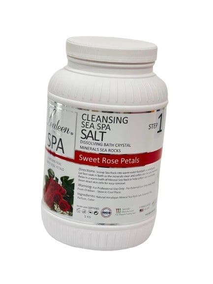 Lealeen Sea Spa Salt Step1 Rose Petals 5Kg