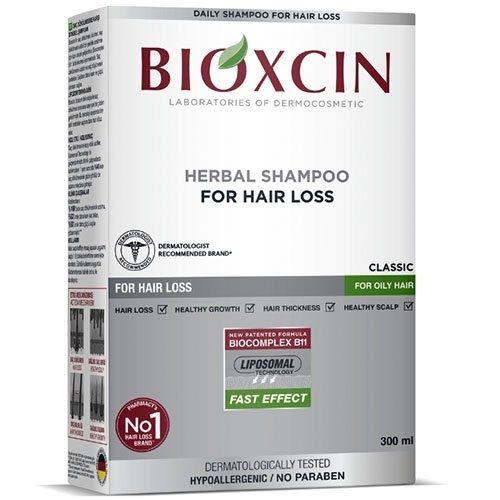 Bioxcin Herbal Shampoo For Hair Loss For Oily Hair 300 Ml