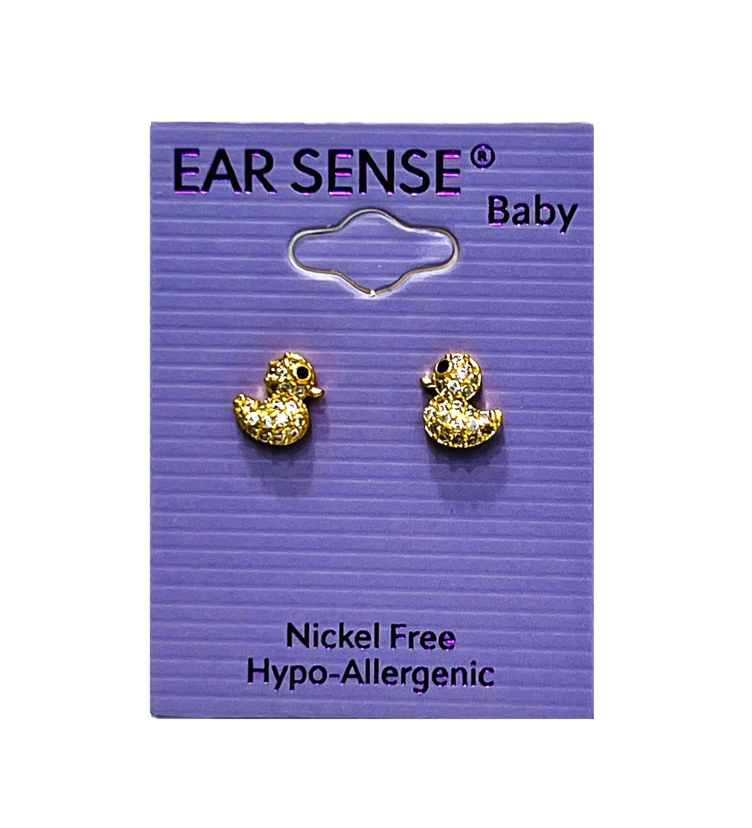 Ear Sense Nickle Free Hypo Allergenic Baby Ear Ring Model 09 Gold