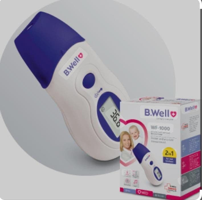 Bwell Infrared Ear/Forehead Thermometer Wf 1000