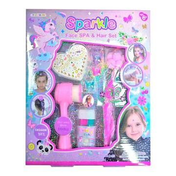 Pecoware Sparkle Face Spa And Hair Set