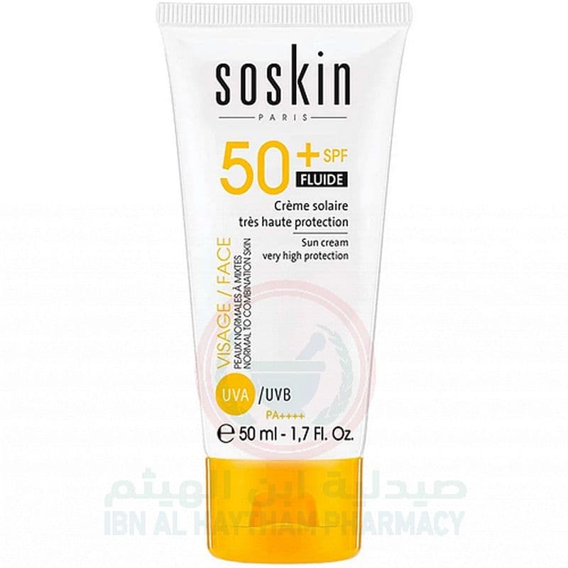 Soskin Sun Cream Fluid 50Ml