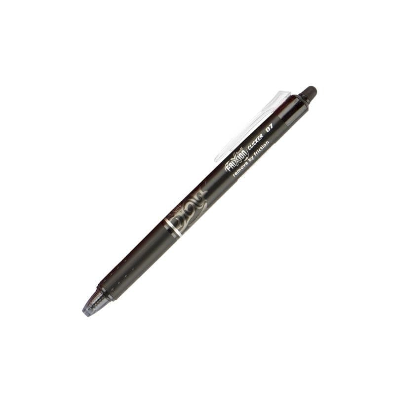 فريكشن Clicker 0.7Mm قلم حبر أسود مع ممحاة